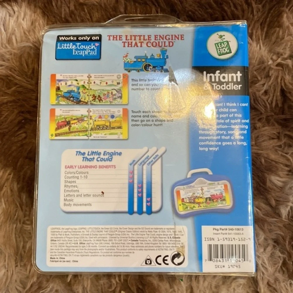 LeapFrog LittleTouch‎ LeapPad Educational Book: The Little Engine That Could